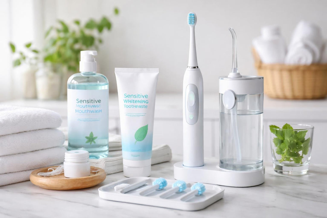 sensitive teeth oral care kit vs and tips