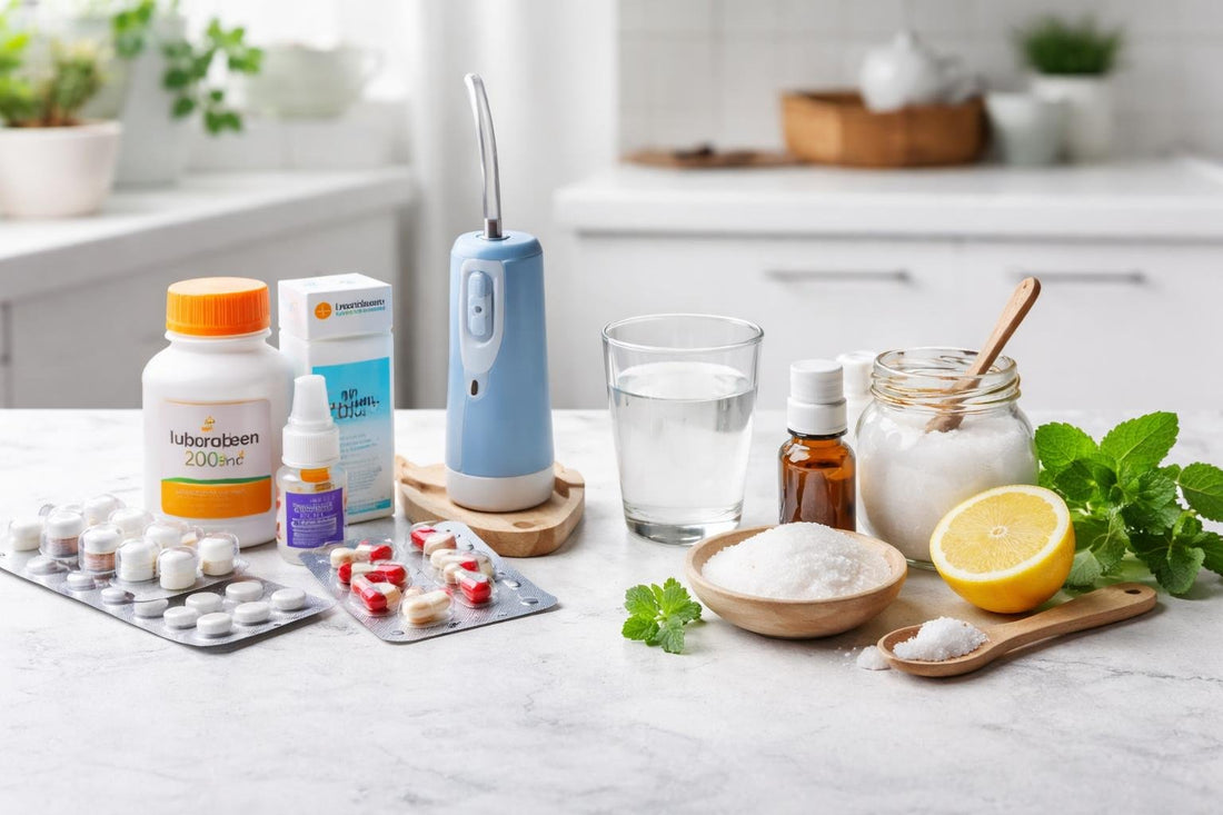 vs of oral pain relief options and alternatives