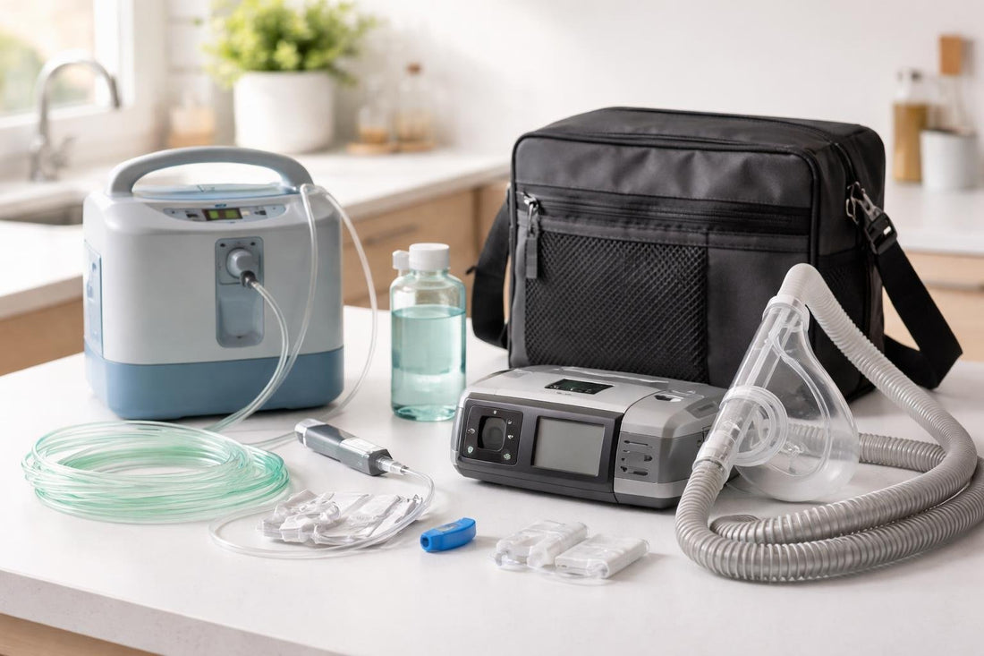 home oxygen accessories and CPAP therapy essentials