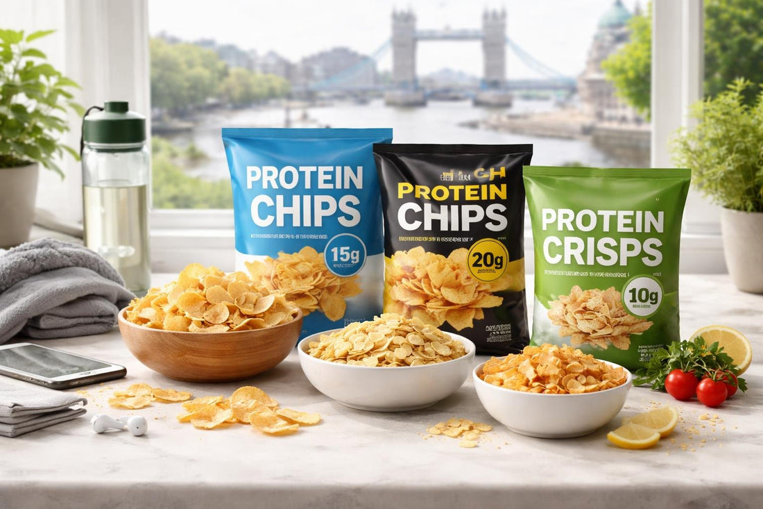 High-protein crisps and chips for runners in London