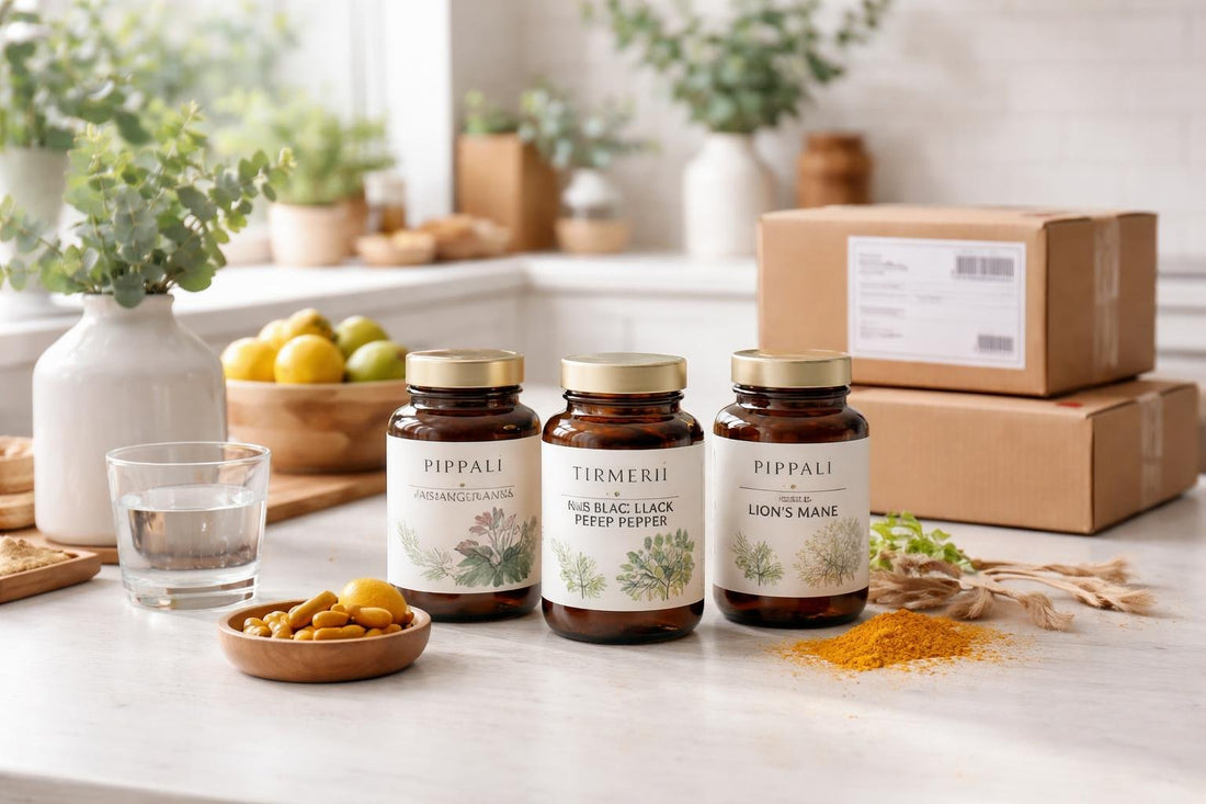 Pippali botanical supplement range delivery across the UK
