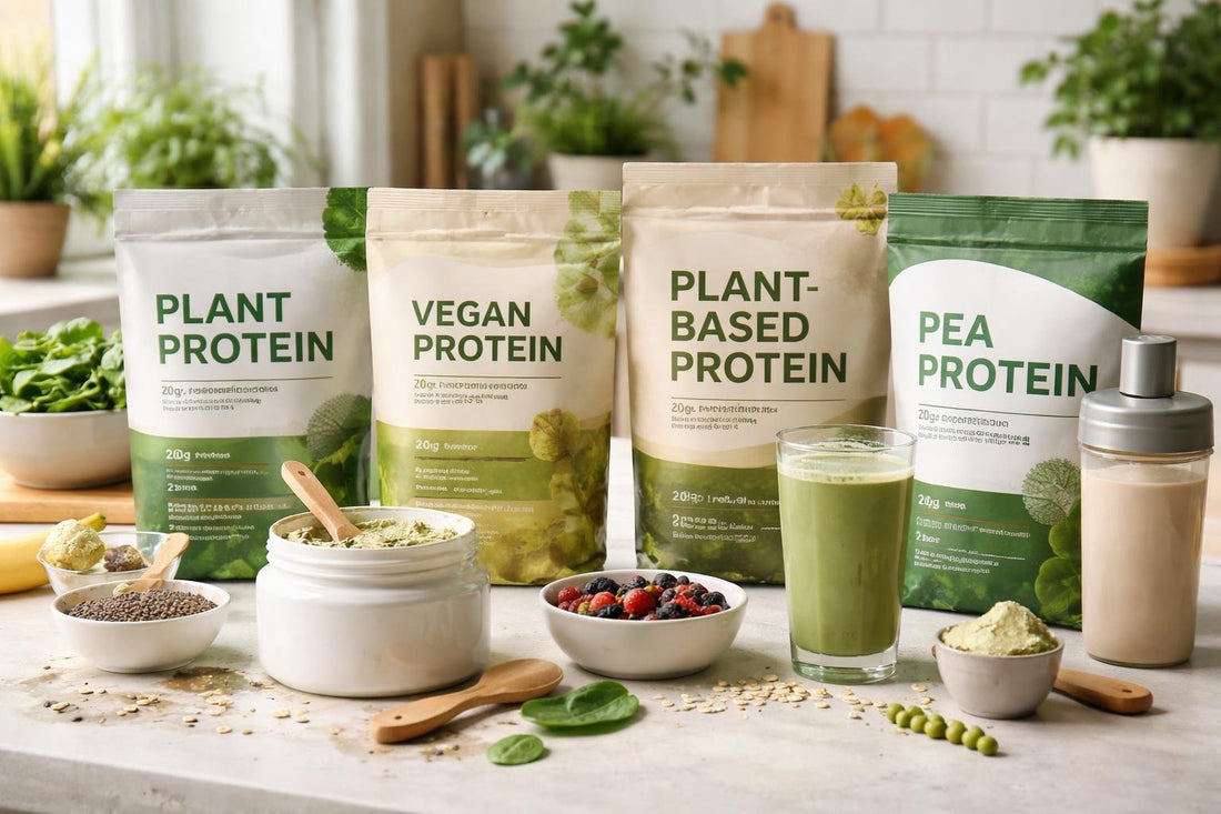 Affordable plant protein powders for UK athletes, 20g+ per scoop