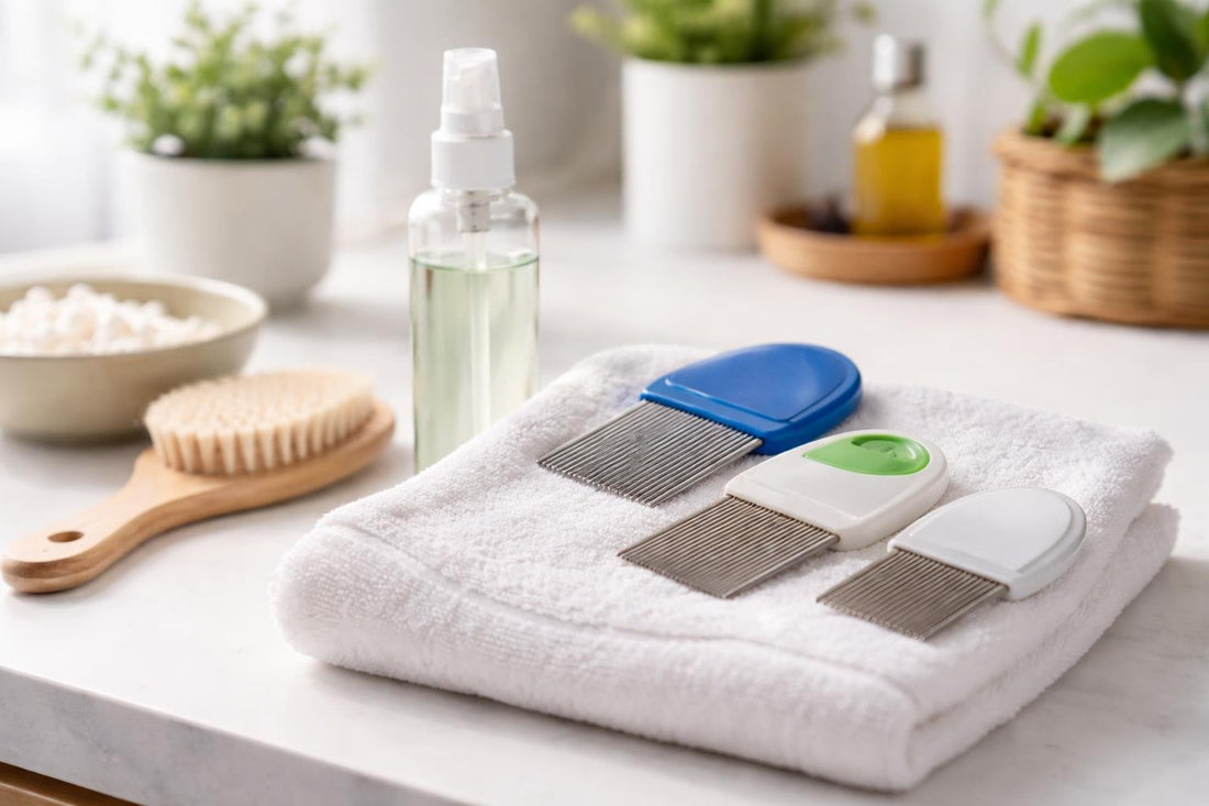 Precision lice comb for checking and removing head lice