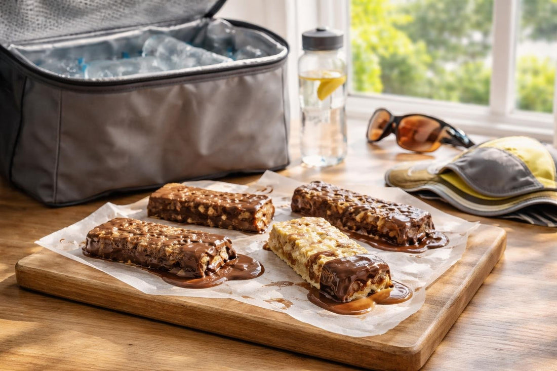 Protein bars melting in UK summer heat, storage tips