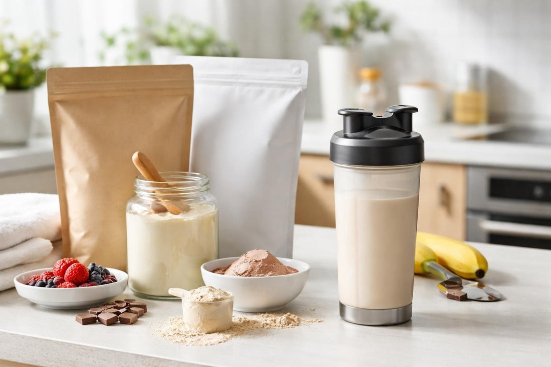 shaker bottle and protein powder blends UK