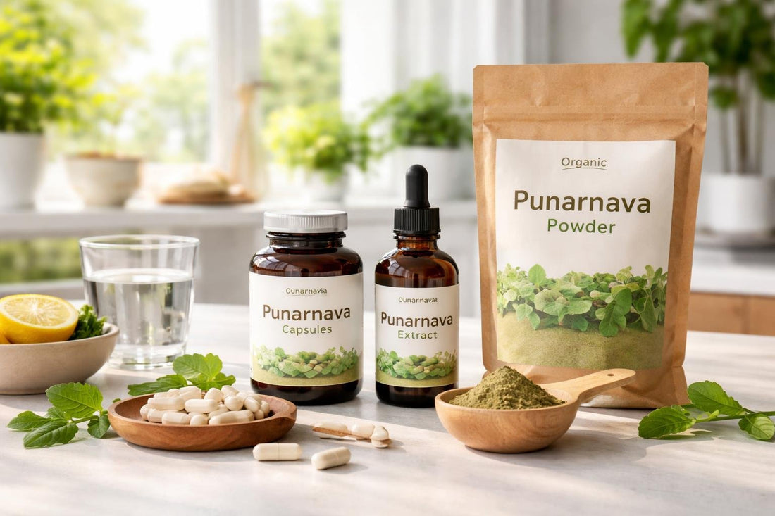 Punarnava herbal supplement options for spring in the UK