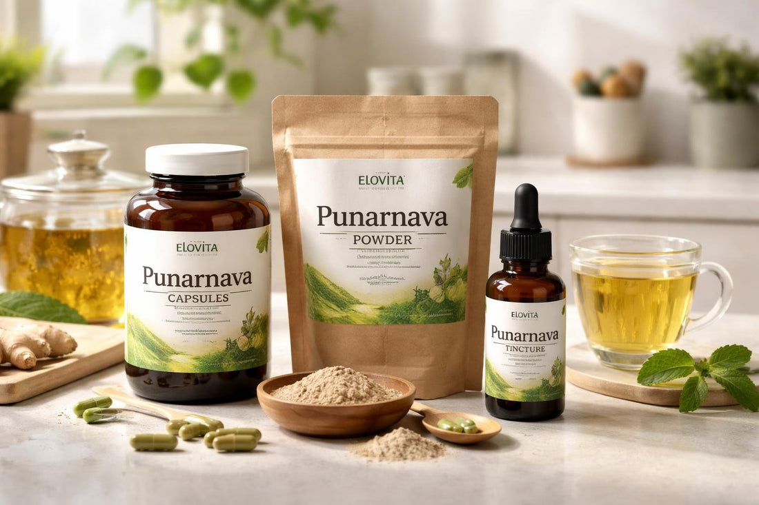 Punarnava herbal supplements and label information