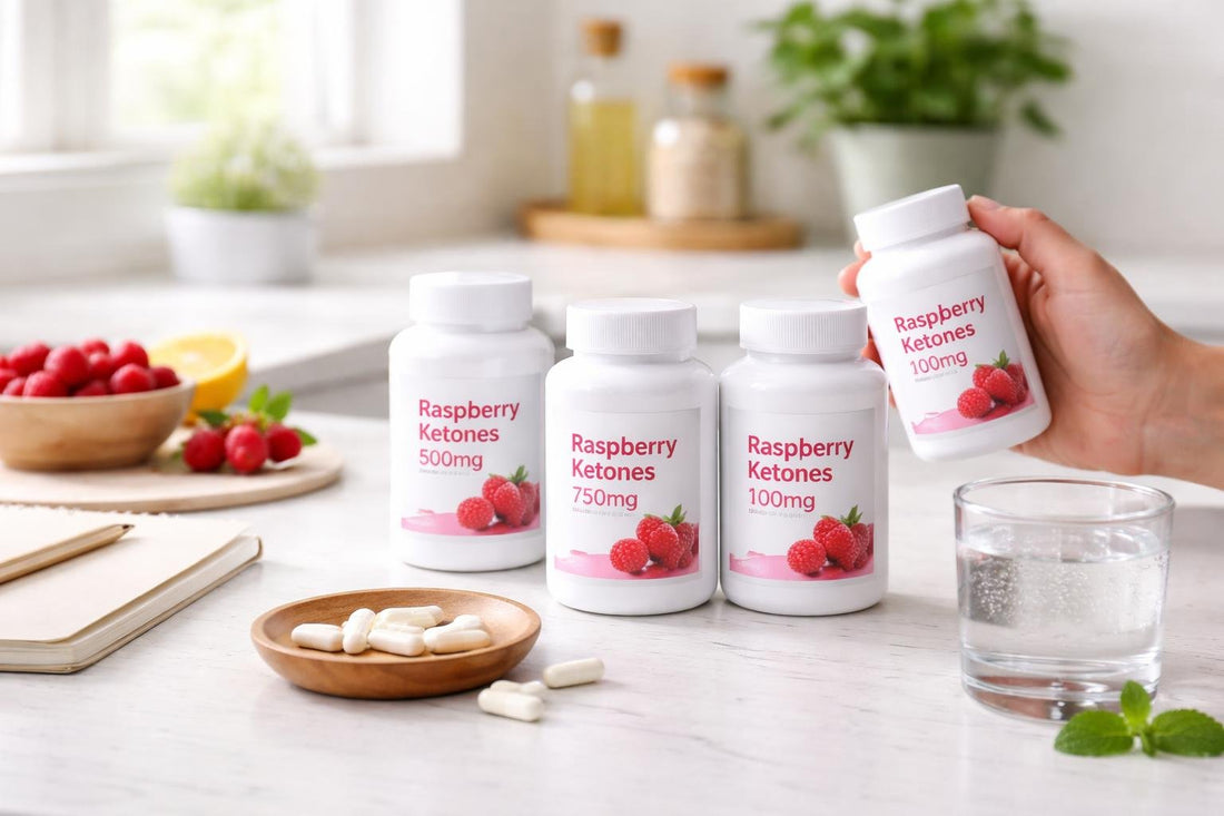 Beginner choosing raspberry ketones supplement strength and dosage