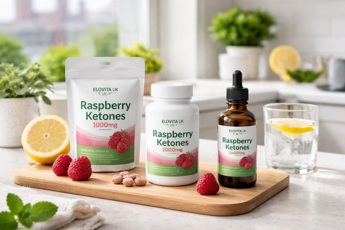 Budget raspberry ketones supplements on display in London