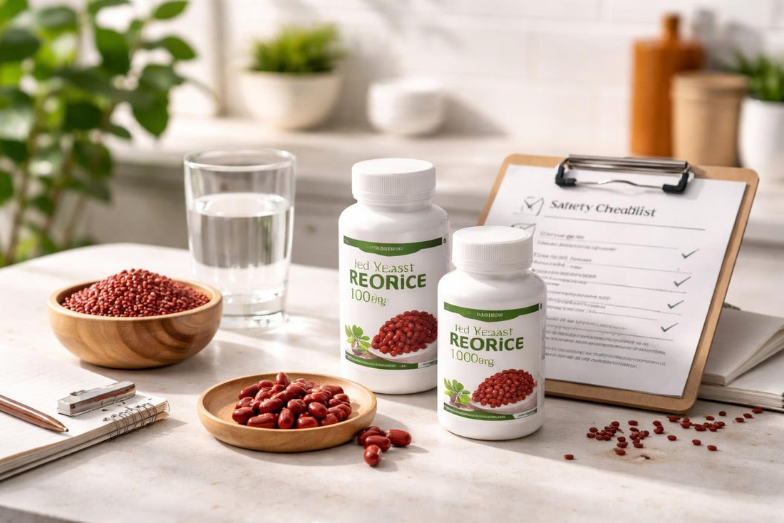 Red yeast rice supplements and safety checklist UK