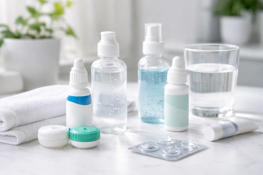 contact lens drops and alternatives for sensitive eyes