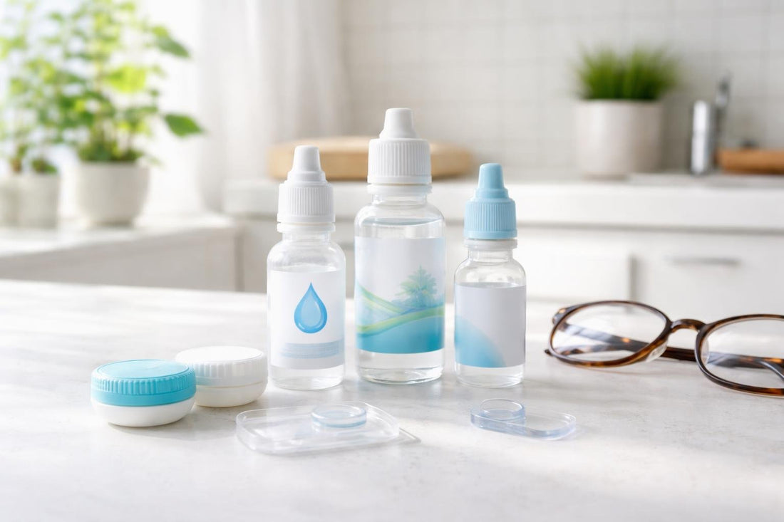 contact lens rewetting drops for sensitive eyes