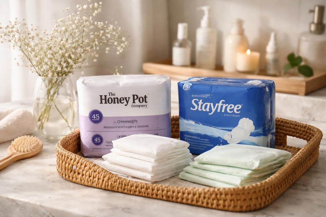Sanitary napkins selection for sensitive skin care