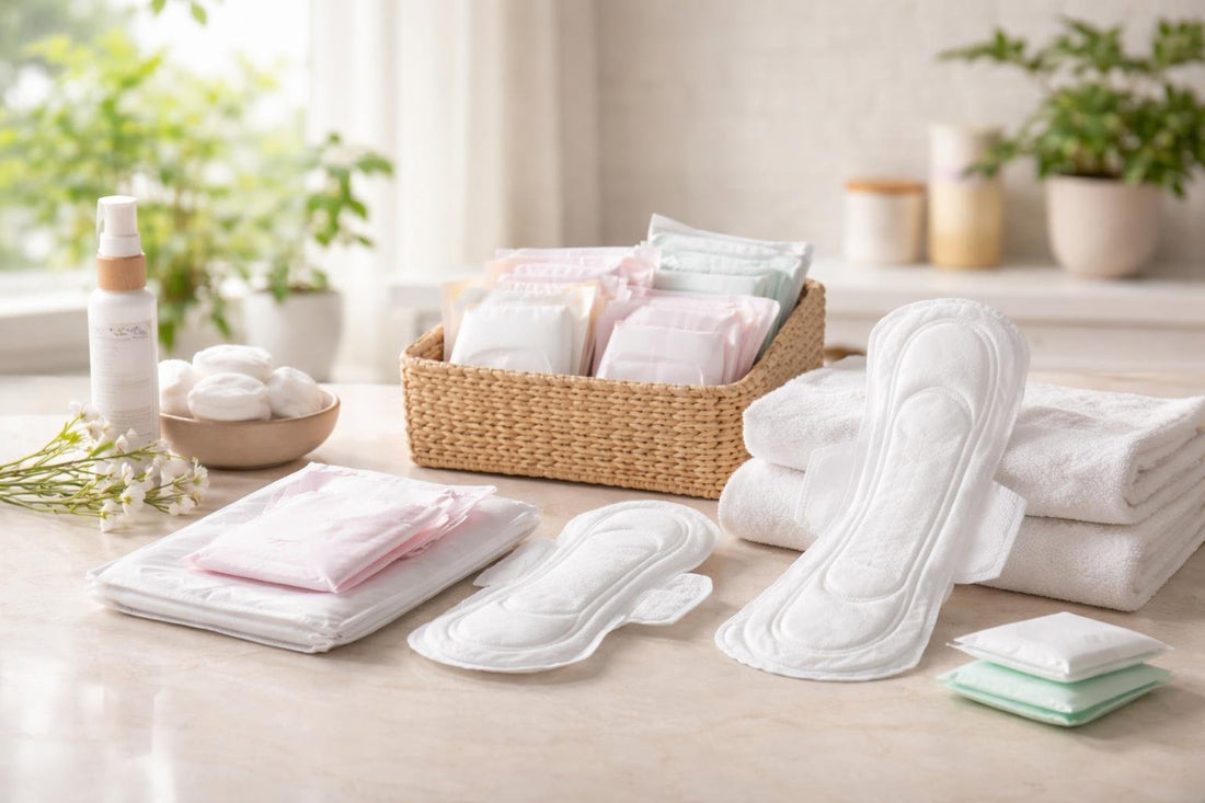 Sanitary napkins selection for everyday comfort and leak protection