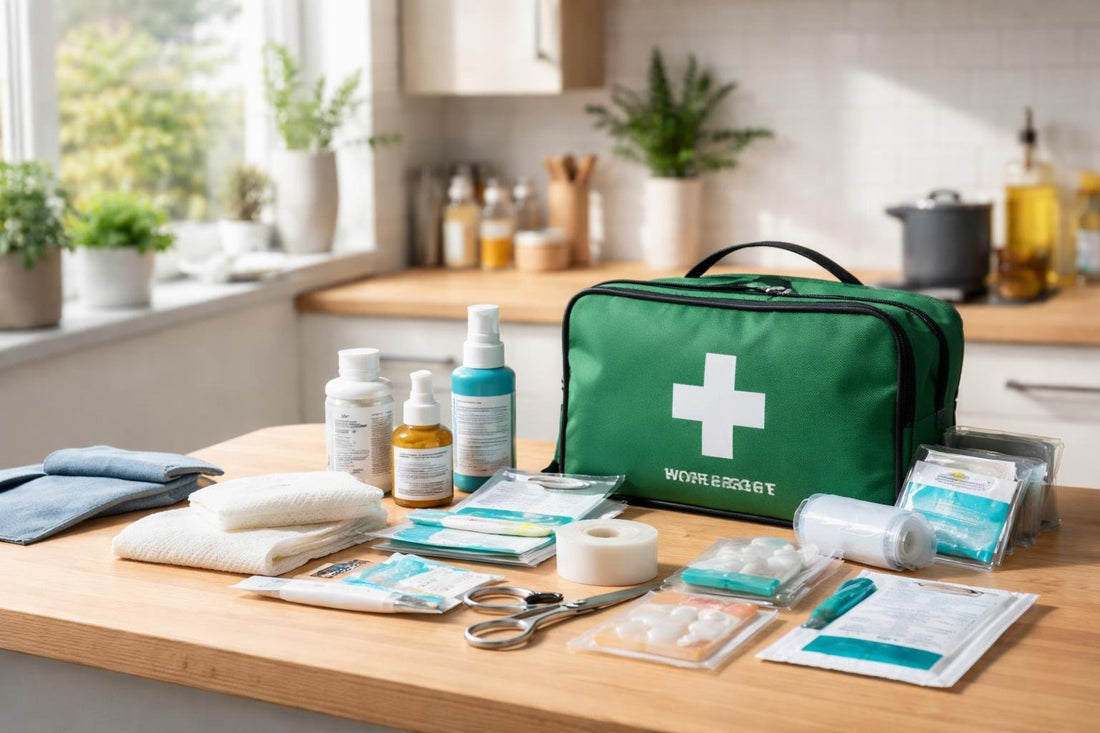 Home and workplace first aid kit essentials in Scotland