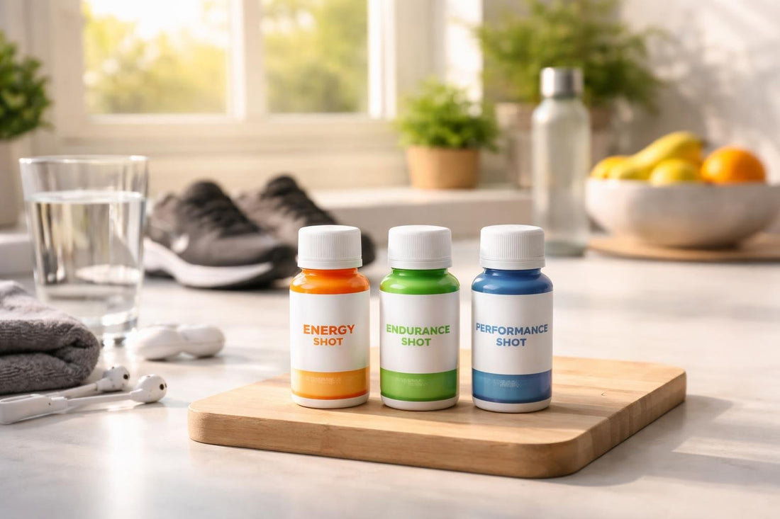 Endurance and energy shot collection for seasonal training support