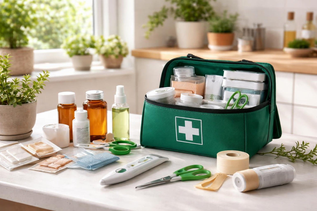 Seasonal home and workplace first aid kit essentials