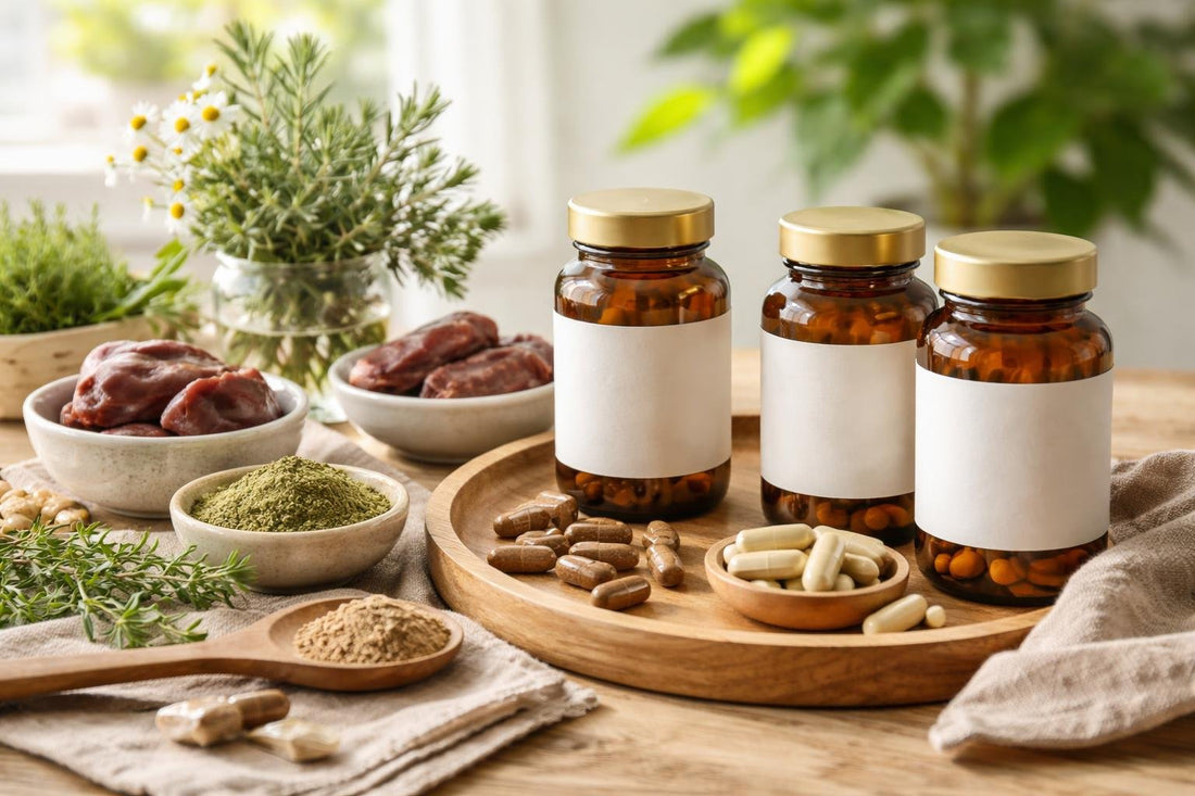 Seasonal glandular extracts guide with quality and benefits