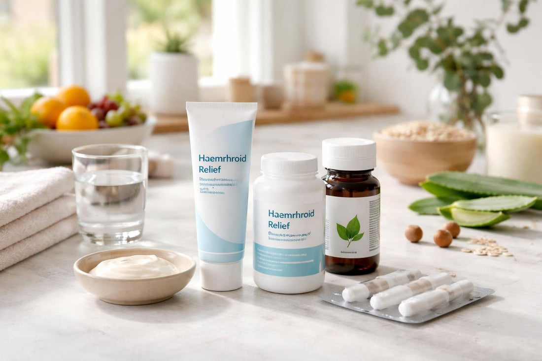 Seasonal haemorrhoid pain relief range and soothing care