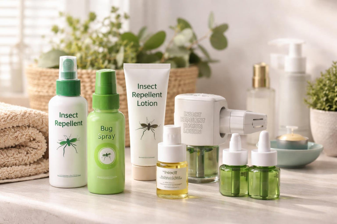 Sprays, lotions and plug-in insect repellent options