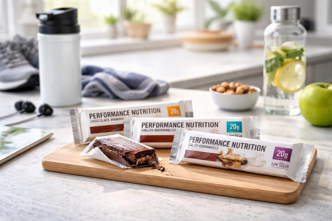 Performance nutrition bars for seasonal training and recovery