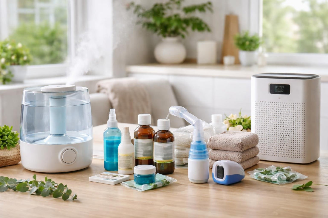 Seasonal respiratory aids and accessories for easier breathing