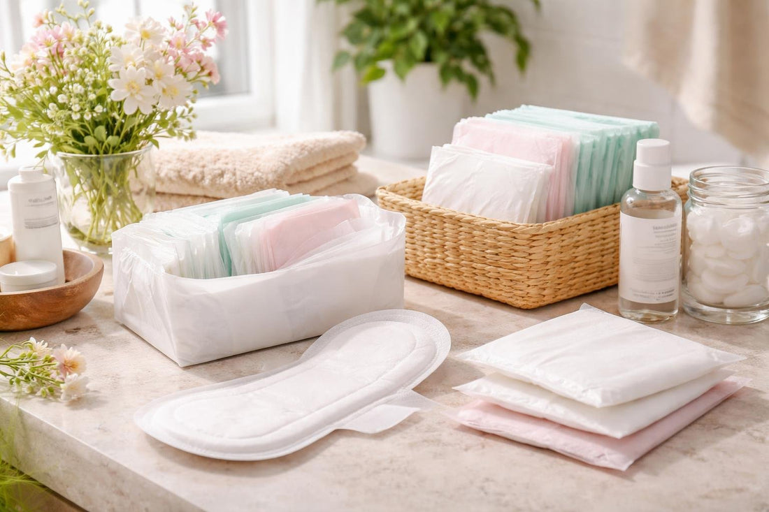 Seasonal sanitary napkins care collection for everyday comfort