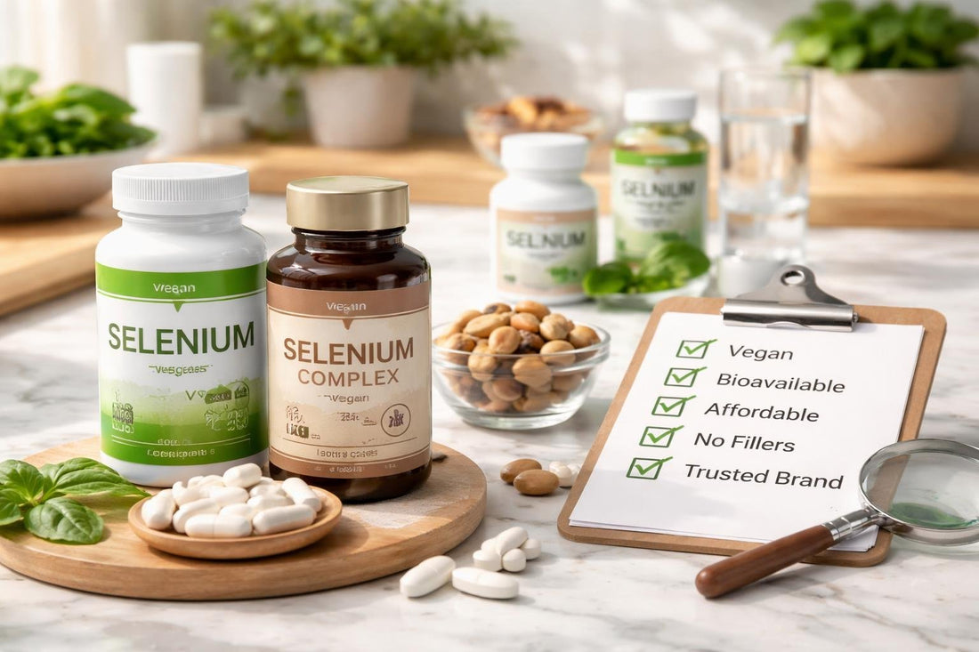 vegan selenium supplements vs and checklist