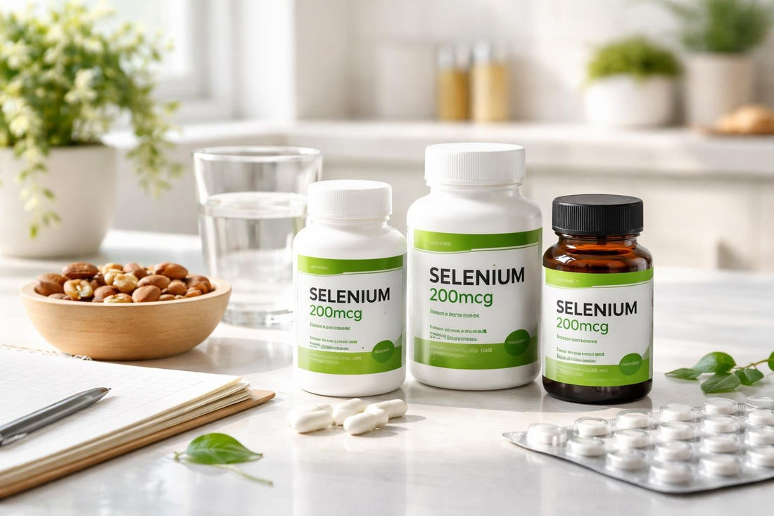 Troubleshooting selenium supplement bottles and labels