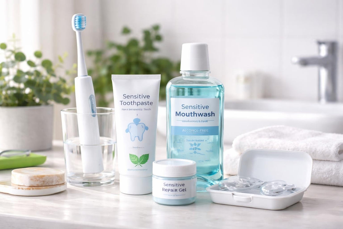 toothbrush toothpaste and protective mouthcare products