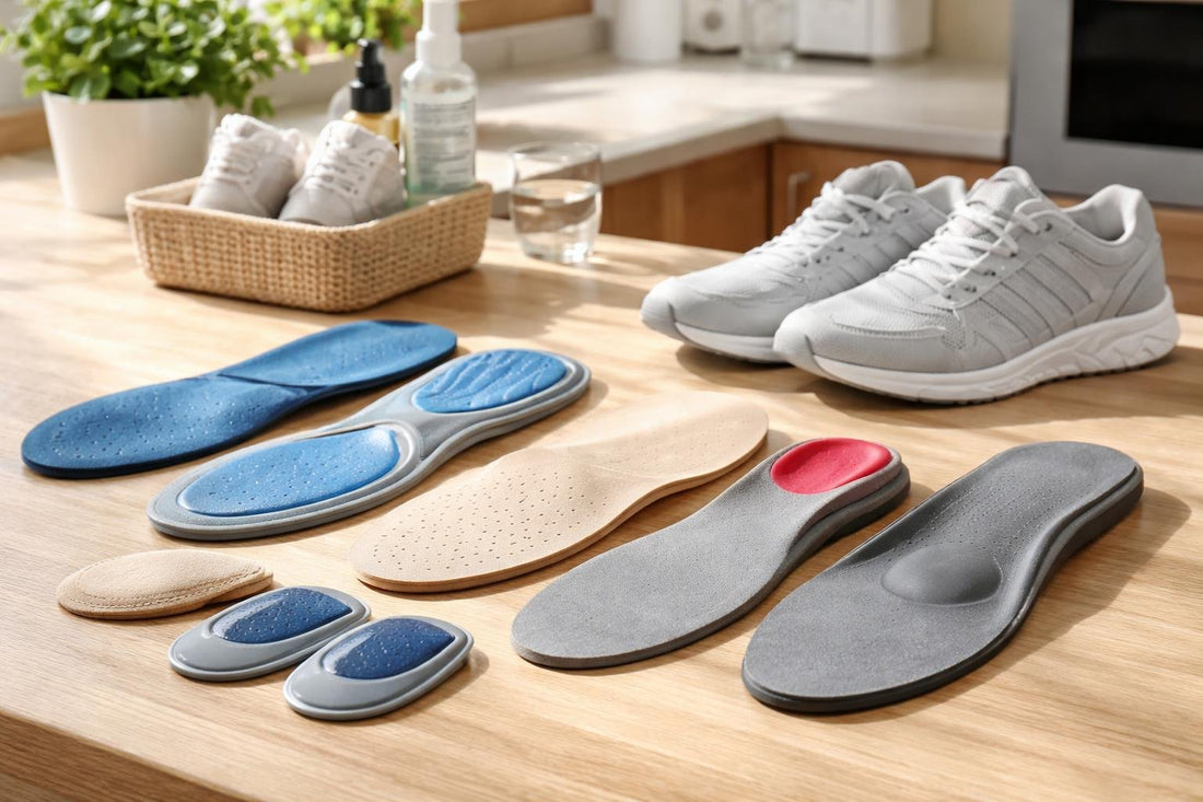 insole options for sore feet and heel slip