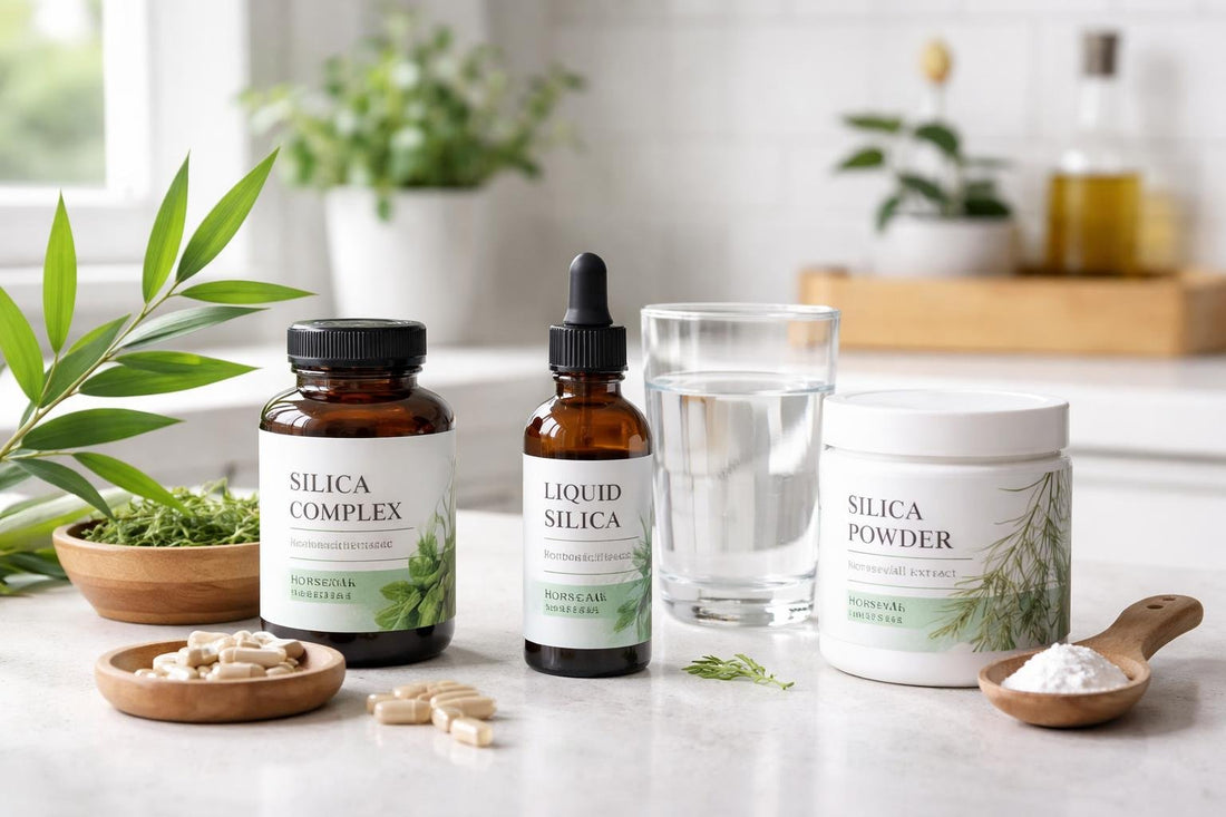 Beginner guide to silica mineral supplement options in UK
