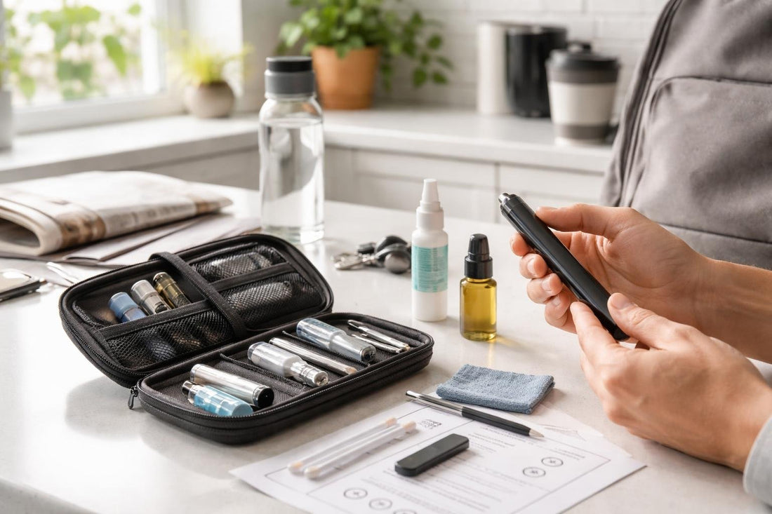 London commuter with smokeless inhaler troubleshooting kit