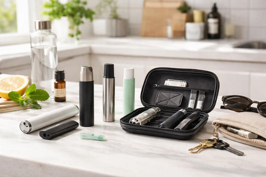 Assortment of smokeless inhalers and accessories UK