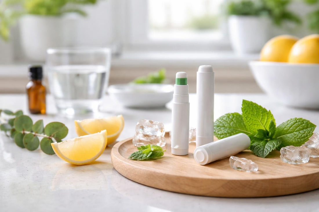 Smokeless inhaler sticks for seasonal nasal freshness