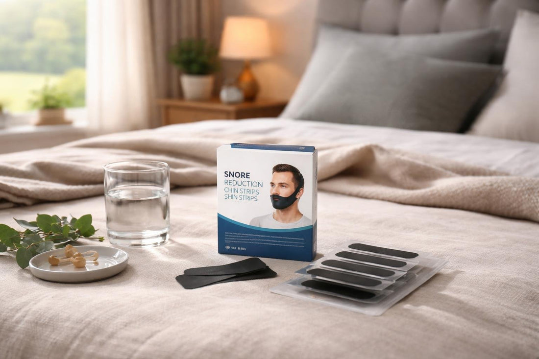 Snore reduction chin strips for quieter sleep in Yorkshire