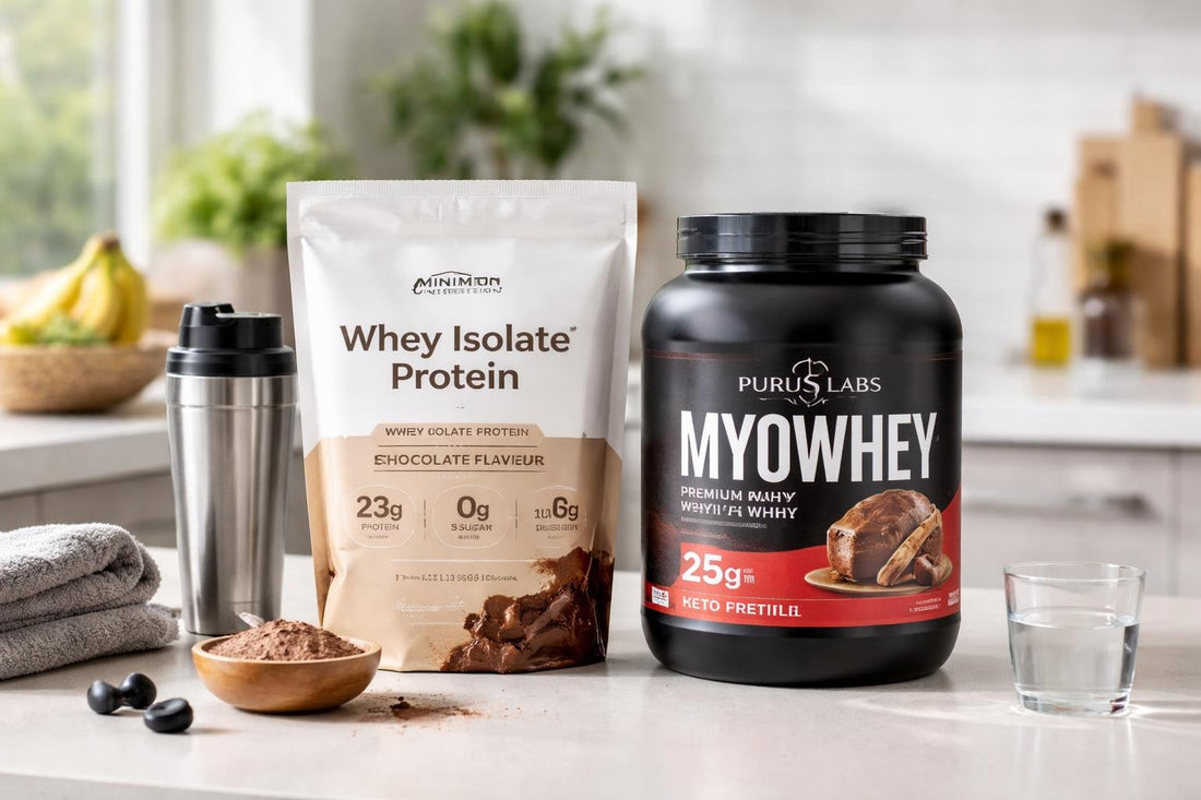 Assorted protein powders for beginners in London gym