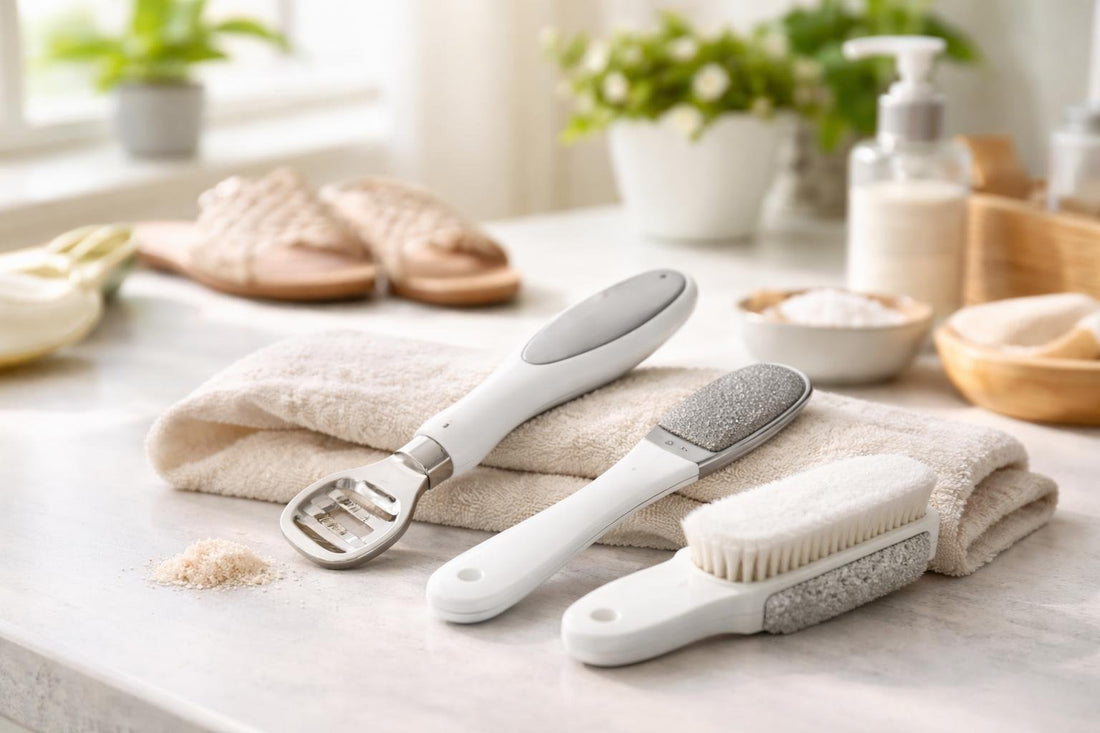 Corn and callus trimmer for smooth spring heels