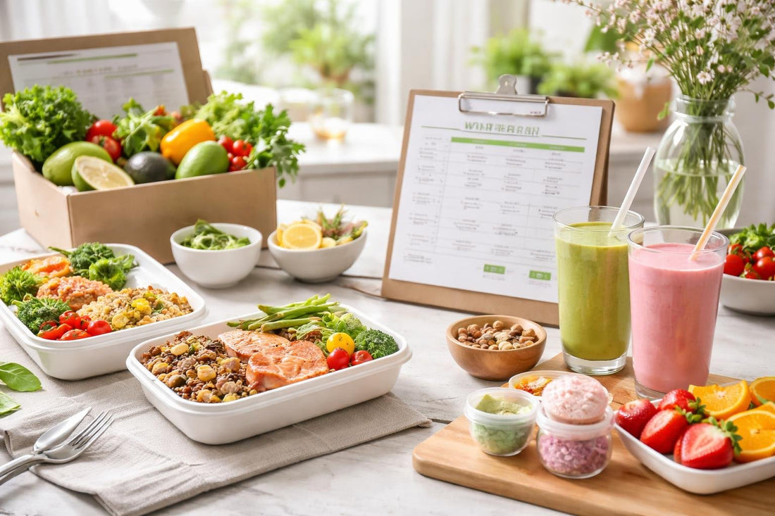 Spring diet kit options: fresh meals, shakes and plans