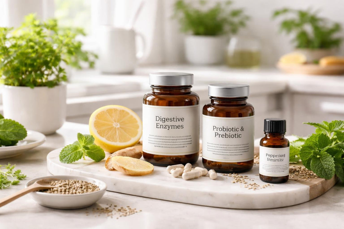 Gentle spring options for abdominal gas and bloating relief