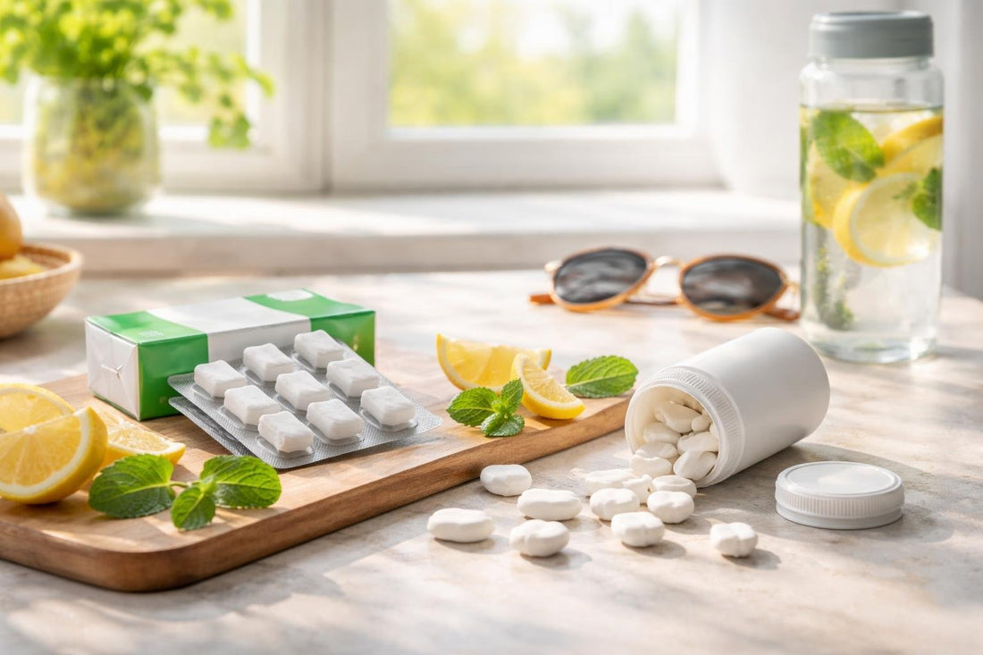 Nicotine gum and lozenges for spring cravings on the go