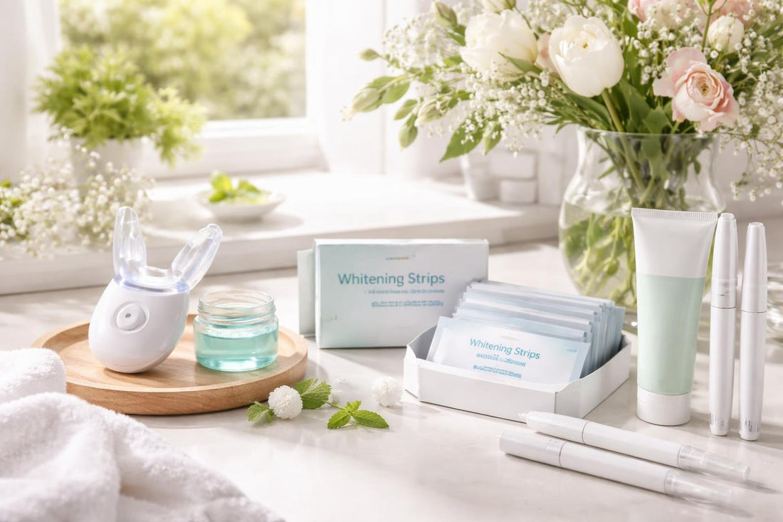 Gentle spring teeth whitening options for sensitive teeth
