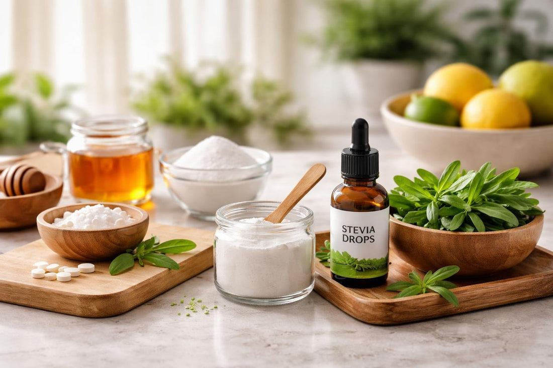 Stevia based supplements and alternative sweeteners