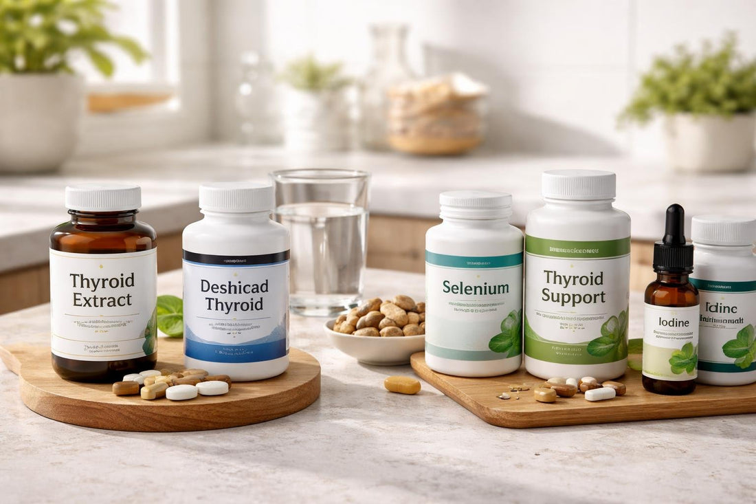 vs of thyroid extract supplements and alternatives