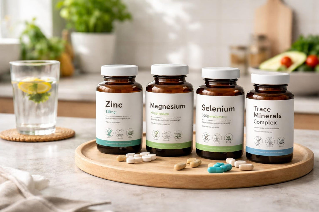 Affordable trace mineral supplements laid out for vegans