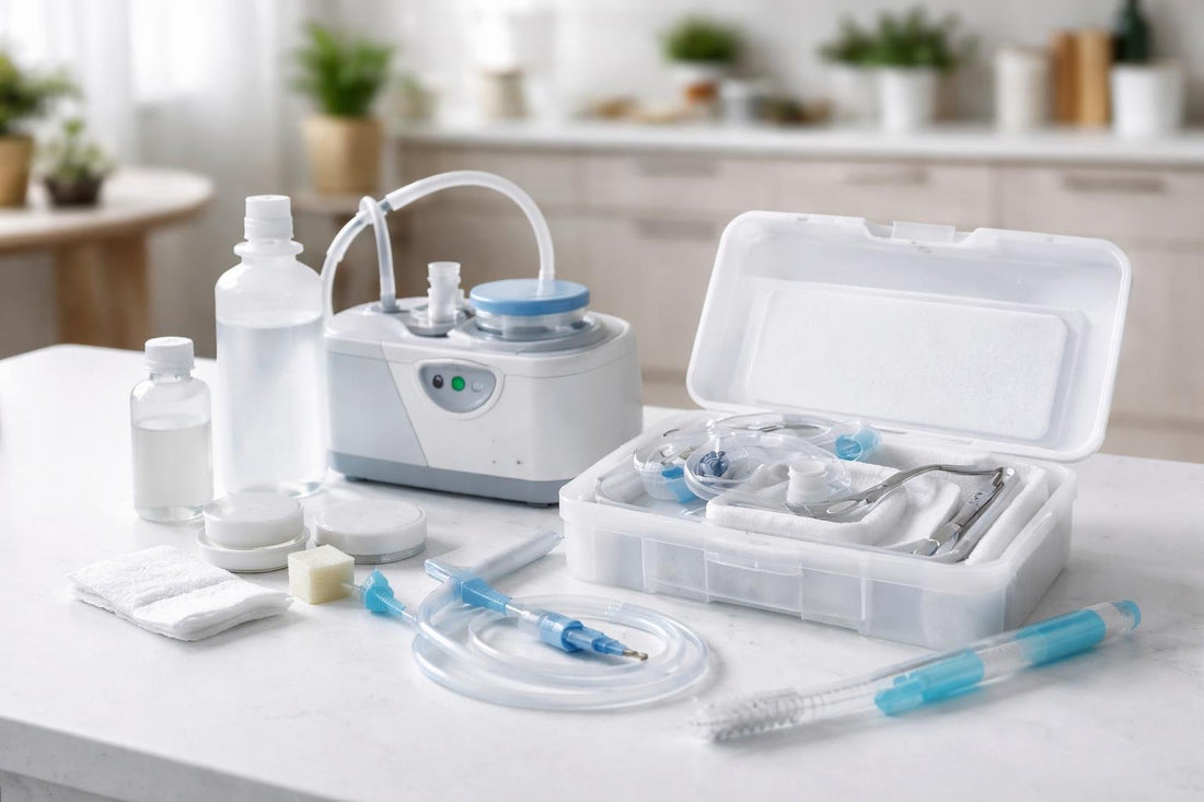 Home tracheostomy care kit troubleshooting and maintenance