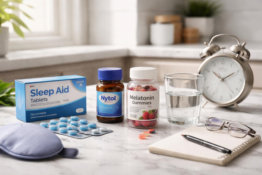UK OTC medicinal sleep aids and safe timing tips