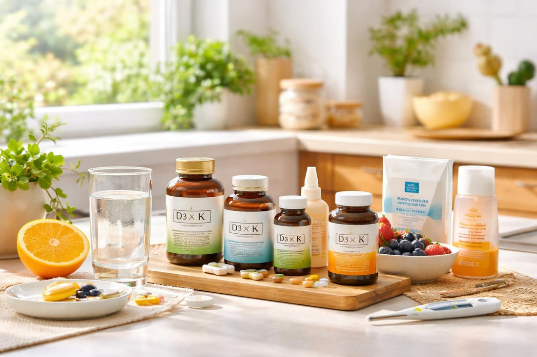 UK spring and summer everyday health care essentials at home
