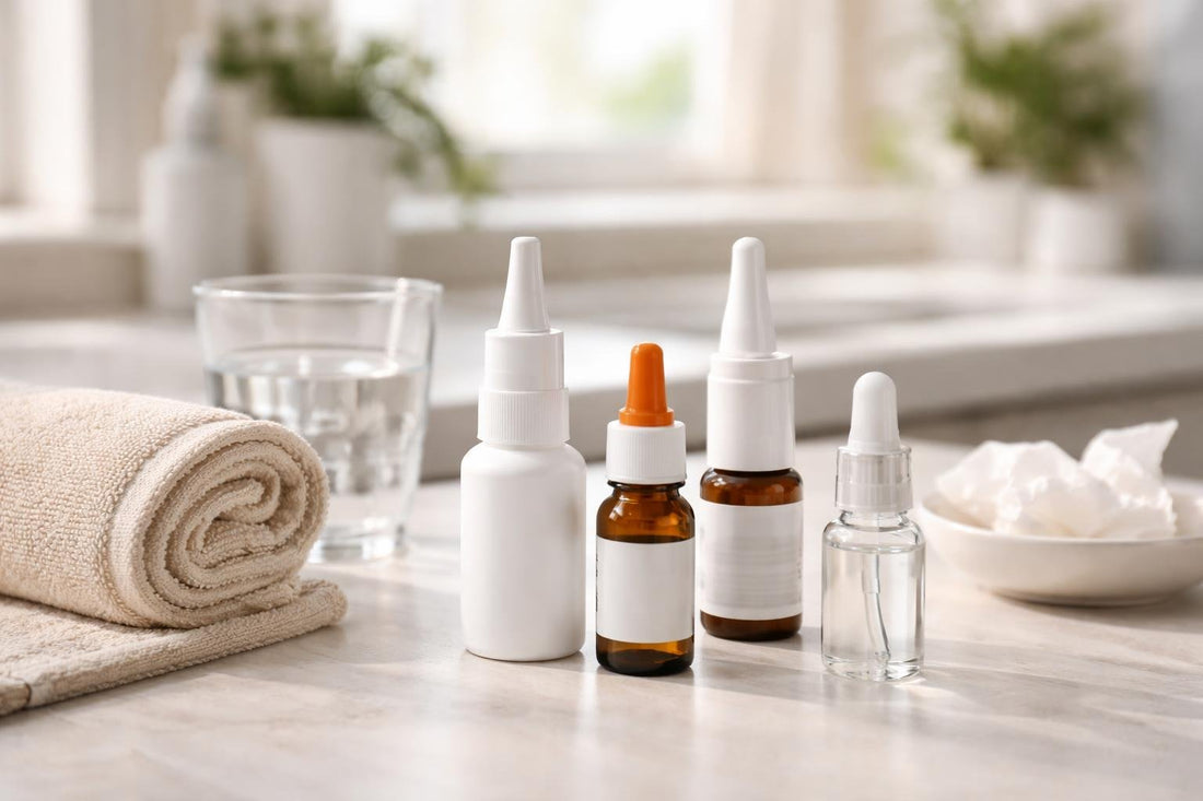 Correct way to use nasal spray and drops