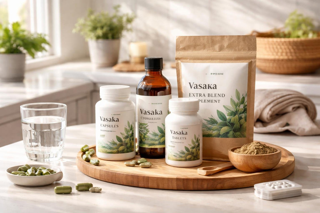 Vasaka Botanical supplements troubleshooting and storage tips